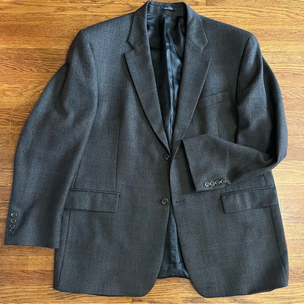 Ralph Lauren pure wool blazer men’s 48R (?) gray